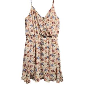 Y2K Spagetti Strap Floral Swing A-line Mini Dress